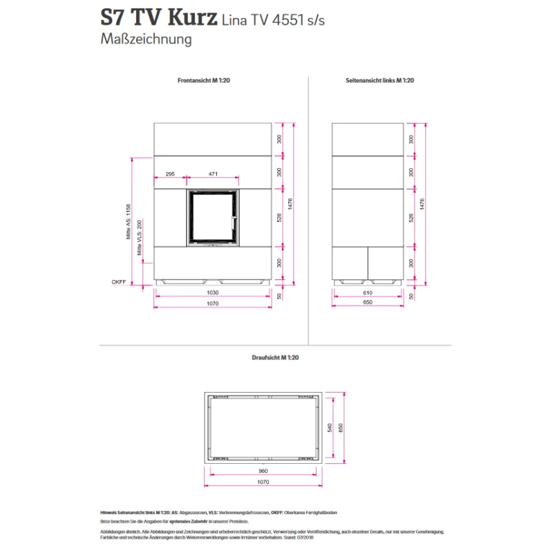 Kaminbausatz Camina S7 Kurz - Speicherkamin 9 Kaminbausatz Camina S7 Kurz - Speicherkamin – Bild 9
