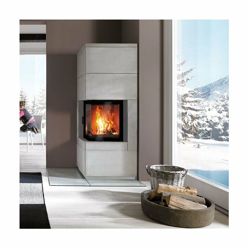 Kaminbausatz Camina S9 Kurz - Speicherkamin - 7KW 1 Kaminbausatz Camina S9 Kurz - Speicherkamin - 7KW