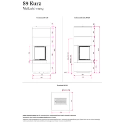Kaminbausatz Camina S9 Kurz - Speicherkamin - 7KW 10 Kaminbausatz Camina S9 Kurz - Speicherkamin - 7KW -Küchengrill Geschäft kaminbausatz camina s9 kurz speicherkamin 7kw5