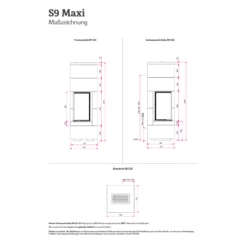 Kaminbausatz Camina S9 Maxi - Speicherkamin - 7KW 11 Kaminbausatz Camina S9 Maxi - Speicherkamin - 7KW -Küchengrill Geschäft kaminbausatz camina s9 maxi speicherkamin 7kw5