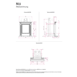 Kamineinsatz Camina N11 - Naturstein Stilkamin - 9KW -Küchengrill Geschäft kamineinsatz camina n11 naturstein stilkamin 9kw2