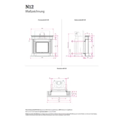 Kamineinsatz Camina N12 - Naturstein Stilkamin - 9KW -Küchengrill Geschäft kamineinsatz camina n12 naturstein stilkamin 9kw2