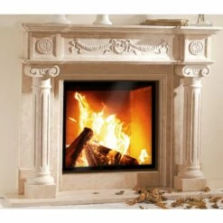 Kamineinsatz Camina N2 - Naturstein Stilkamin - 9KW -Küchengrill Geschäft kamineinsatz camina n2 naturstein stilkamin 9kw2