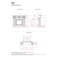 Kamineinsatz Camina N2 - Naturstein Stilkamin - 9KW -Küchengrill Geschäft kamineinsatz camina n2 naturstein stilkamin 9kw4