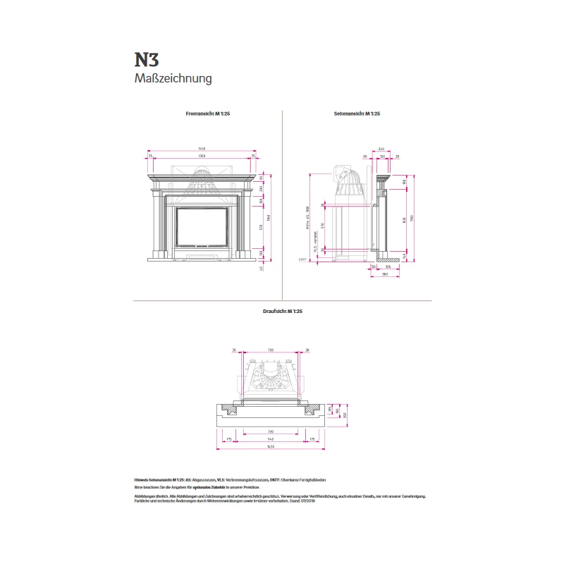 Kamineinsatz Camina N3 - Naturstein Stilkamin - 9KW 4 Kamineinsatz Camina N3 - Naturstein Stilkamin - 9KW – Bild 4