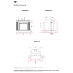 Kamineinsatz Camina N5 - Naturstein Stilkamin - 9KW -Küchengrill Geschäft kamineinsatz camina n5 naturstein stilkamin 9kw5