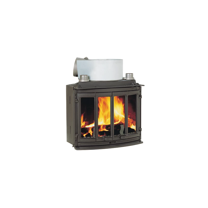 Kamineinsatz Guss Jotul I 18 - Blau Schwarze Emaille (BBE) - 10 KW 1 Kamineinsatz Guss Jotul I 18 - Blau Schwarze Emaille (BBE) - 10 KW
