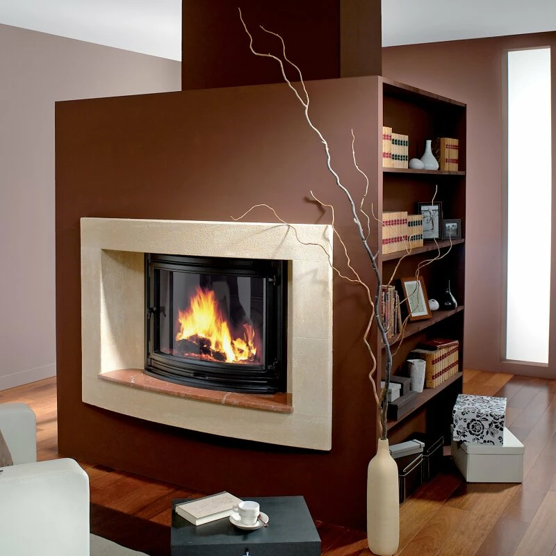 Kamineinsatz Guss Jotul I 18 - Blau Schwarze Emaille (BBE) - 10 KW 5 Kamineinsatz Guss Jotul I 18 - Blau Schwarze Emaille (BBE) - 10 KW – Bild 5