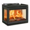 Kamineinsatz Guss Jotul I 520 FRL Glas Vorne, Rechts Und Links - Schwarz Lackiert (BP) - 7 KW