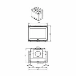 Kamineinsatz Guss Jotul I 520 FRL Glas Vorne, Rechts Und Links - Schwarz Lackiert (BP) - 7 KW 3 Kamineinsatz Guss Jotul I 520 FRL Glas Vorne, Rechts Und Links - Schwarz Lackiert (BP) - 7 KW -Küchengrill Geschäft kamineinsatz guss jotul i 520 frl glas vorne rechts und links schwarz lackiert bp 7 kw2