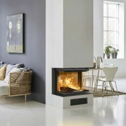 Kamineinsatz SCAN 5004 FRL, Glasfront Rechts Und Links Mit Hebetür - 8 KW -Küchengrill Geschäft kamineinsatz scan 5004 frl glasfront rechts und links mit hebetuer 8 kw3