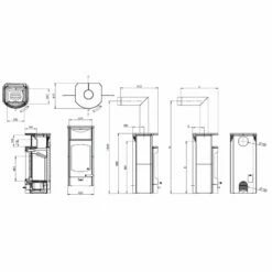 Kaminofen Austroflamm Flok 2.0 - Warmhaltefach Speckstein - 4 KW -Küchengrill Geschäft kaminofen austroflamm flok 20 warmhaltefach speckstein 4 kw5