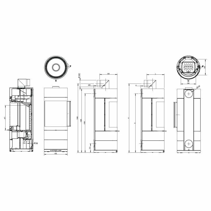 Kaminofen Austroflamm Lux - 7 KW 6 Kaminofen Austroflamm Lux - 7 KW – Bild 6