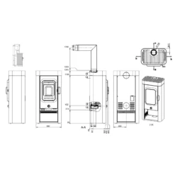 Kaminofen Austroflamm Sina - 6 KW 7 Kaminofen Austroflamm Sina - 6 KW -Küchengrill Geschäft kaminofen austroflamm sina 6 kw4