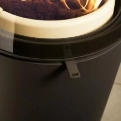 Kaminofen Austroflamm Stila - Gussgrau - 5 KW -Küchengrill Geschäft kaminofen austroflamm stila gussgrau 5 kw3