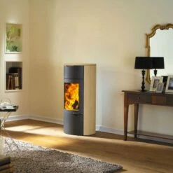 Kaminofen Austroflamm Uno Xtra (Wärmespeicherung) - 7 KW -Küchengrill Geschäft kaminofen austroflamm uno xtra waermespeicherung 7 kw3