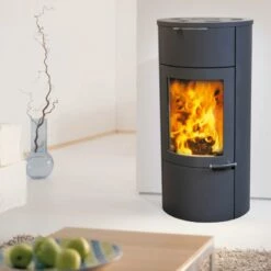 Kaminofen Austroflamm Uno Xtra (Wärmespeicherung) - 7 KW -Küchengrill Geschäft kaminofen austroflamm uno xtra waermespeicherung 7 kw7