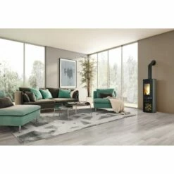 Kaminofen Edilkamin TALLY 8 - 8 KW -Küchengrill Geschäft kaminofen edilkamin tally 8 8 kw3