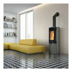 Kaminofen Edilkamin TALLY 8 UP - 8 KW -Küchengrill Geschäft kaminofen edilkamin tally 8 up 8 kw5