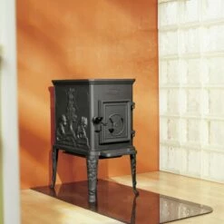 Kaminofen Gussofen Dovre 100 CBS - Schwarz - 5,0 KW -Küchengrill Geschäft kaminofen gussofen dovre 100 cbs schwarz 50 kw11