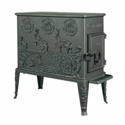 Kaminofen Gussofen Dovre 300 CB - Schwarz - 6,0 KW