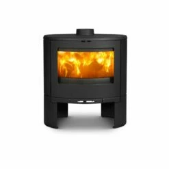 Kaminofen Gussofen Dovre Bow - Schwarz Lackiert - 9,0 KW