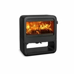Kaminofen Gussofen Dovre Rock500WB - Schwarz Lackiert - 9,0 KW