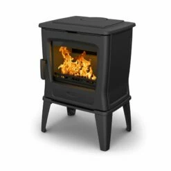 Kaminofen Gussofen Dovre Tai35W - Schwarz - 6,5 KW -Küchengrill Geschäft kaminofen gussofen dovre tai35w schwarz 65 kw6