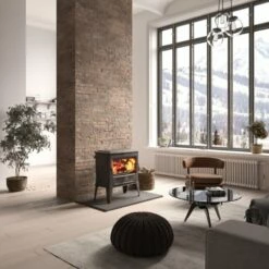 Kaminofen Gussofen Dovre Tai55WD - Schwarz - 11,0 KW -Küchengrill Geschäft kaminofen gussofen dovre tai55wd schwarz 110 kw5