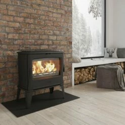 Kaminofen Gussofen Dovre Tai55WD - Schwarz - 11,0 KW -Küchengrill Geschäft kaminofen gussofen dovre tai55wd schwarz 110 kw6