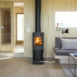 Kaminofen Gussofen Jotul F 134 - Schwarz Lackiert (BP) - 4,7 KW -Küchengrill Geschäft kaminofen gussofen jotul f 134 schwarz lackiert bp 47 kw3