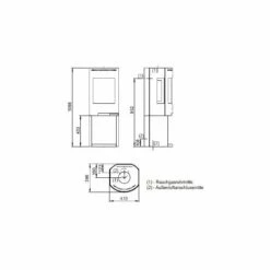 Kaminofen Gussofen Jotul F 135 - Schwarz Lackiert (BP) - 4,7 KW 5 Kaminofen Gussofen Jotul F 135 - Schwarz Lackiert (BP) - 4,7 KW -Küchengrill Geschäft kaminofen gussofen jotul f 135 schwarz lackiert bp 47 kw3