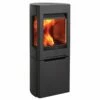 Kaminofen Gussofen Jotul F 165, Gusssockel Mit Seitenfenstern, Schwarz Lackiert (BP) - 5 KW