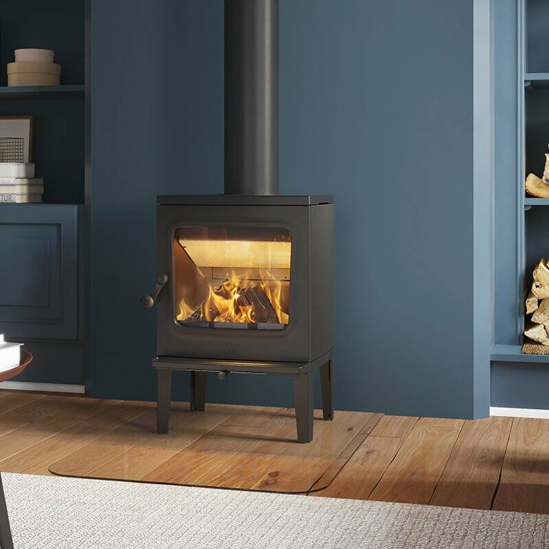 Kaminofen Gussofen Jotul F 205 BP, Schwarz - 5 KW 2 Kaminofen Gussofen Jotul F 205 BP, Schwarz - 5 KW – Bild 2