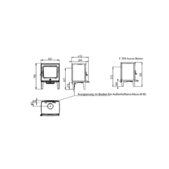 Kaminofen Gussofen Jotul F 205 BP, Schwarz - 5 KW 5 Kaminofen Gussofen Jotul F 205 BP, Schwarz - 5 KW -Küchengrill Geschäft kaminofen gussofen jotul f 205 bp schwarz 5 kw3