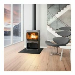 Kaminofen Gussofen Jotul F 305 C B (Konvektionsofen Mit Sockel), Schwarz Lackiert (BP) - 7 KW -Küchengrill Geschäft kaminofen gussofen jotul f 305 c b konvektionsofen mit sockel schwarz lackiert bp 7 kw3