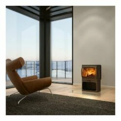 Kaminofen Gussofen Jotul F 305 C B (Konvektionsofen Mit Sockel), Schwarz Lackiert (BP) - 7 KW -Küchengrill Geschäft kaminofen gussofen jotul f 305 c b konvektionsofen mit sockel schwarz lackiert bp 7 kw4