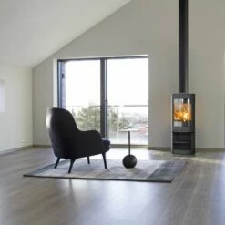 Kaminofen Gussofen Jotul F 371V2 Advance - Schwarz Lackiert (BP) - 6 KW -Küchengrill Geschäft kaminofen gussofen jotul f 371v2 advance schwarz lackiert bp 6 kw4