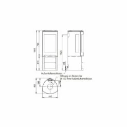 Kaminofen Gussofen Jotul F 378 V2 Advance - Schwarz Lackiert (BP) - 6 KW 7 Kaminofen Gussofen Jotul F 378 V2 Advance - Schwarz Lackiert (BP) - 6 KW -Küchengrill Geschäft kaminofen gussofen jotul f 378 v2 advance schwarz lackiert bp 6 kw4
