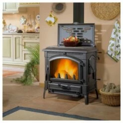 Kaminofen Gussofen La Nordica Isotta Evo - 11,9 KW -Küchengrill Geschäft kaminofen gussofen la nordica isotta evo 119 kw4