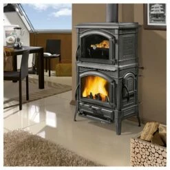 Kaminofen Gussofen La Nordica Isotta Forno Evo - 9,7 KW -Küchengrill Geschäft kaminofen gussofen la nordica isotta forno evo 97 kw5