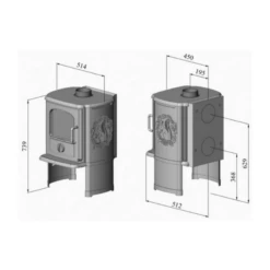 Kaminofen Gussofen Morsoe 3142 Mit Eichhörnchen - 5 KW 8 Kaminofen Gussofen Morsoe 3142 Mit Eichhörnchen - 5 KW -Küchengrill Geschäft kaminofen gussofen morsoe 3142 mit eichhoernchen 5 kw4