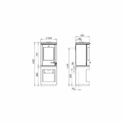 Kaminofen Gussofen Morsoe 7893 Mit Holzfach - 7 KW 3 Kaminofen Gussofen Morsoe 7893 Mit Holzfach - 7 KW -Küchengrill Geschäft kaminofen gussofen morsoe 7893 mit holzfach 7 kw2
