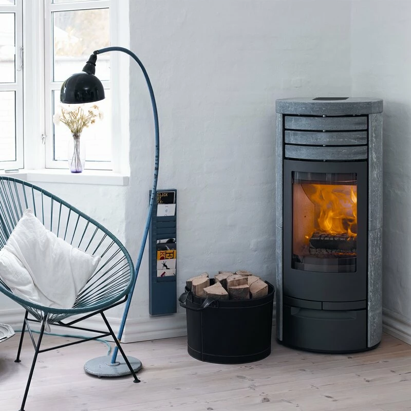Kaminofen Jydepejsen Cosmo 1147 Speckstein Spezial - 6 KW 2 Kaminofen Jydepejsen Cosmo 1147 Speckstein Spezial - 6 KW – Bild 2