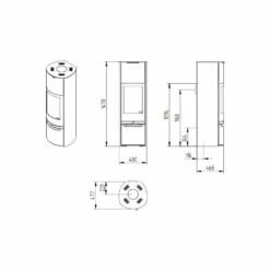 Kaminofen Jydepejsen Cosmo 1500 - 6 KW 6 Kaminofen Jydepejsen Cosmo 1500 - 6 KW -Küchengrill Geschäft kaminofen jydepejsen cosmo 1500 6 kw3