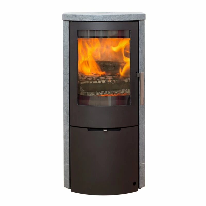 Kaminofen Jydepejsen Mido Speckstein - 6 KW 1 Kaminofen Jydepejsen Mido Speckstein - 6 KW