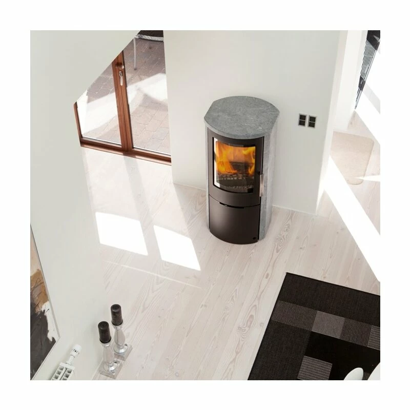 Kaminofen Jydepejsen Mido Speckstein - 6 KW 3 Kaminofen Jydepejsen Mido Speckstein - 6 KW – Bild 3