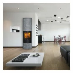 Kaminofen Jydepejsen Troja 45, Speckstein - 7 KW -Küchengrill Geschäft kaminofen jydepejsen troja 45 speckstein 7 kw3