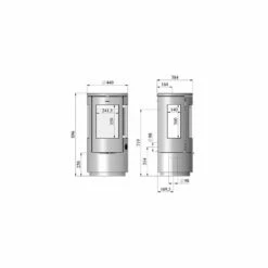 Kaminofen Morsoe 7440 Mit 250 Mm Glattem Sockel - 4 KW -Küchengrill Geschäft kaminofen morsoe 7440 mit 250 mm glattem sockel 4 kw5