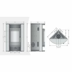 Kaminofen Oranier Polar Eck Wandbündig - 6,5 KW 21 Kaminofen Oranier Polar Eck Wandbündig - 6,5 KW -Küchengrill Geschäft kaminofen oranier polar eck wandbuendig 65 kw11